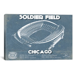 Chicago Soldier Field (12"W x 18"H x 0.75"D)