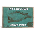 Pittsburgh Heinz Field (12"W x 18"H x 0.75"D)