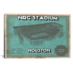 Houston NRG Stadium (12"W x 18"H x 0.75"D)