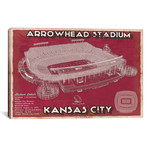 Kansas City Arrowhead Stadium (12"W x 18"H x 0.75"D)