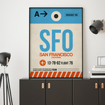 SFO San Francisco Luggage Tag