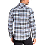 Long Sleeve Flannel Shirt // Dutch Blue (S)