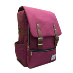 Ethan Backpack // Claret Red