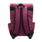 Ethan Backpack // Claret Red