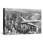 Flying Over Manhattan, NYC (22"W x 16"H x 1.5"D)