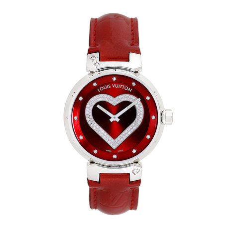 Louis Vuitton Ladies Tambour Diamond Heart Quartz // Q13140 // Pre-Owned -  Fantastic Ladies Timepieces - Touch of Modern