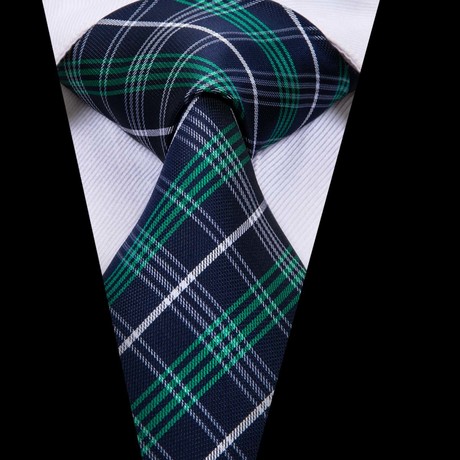 Giovanni Silk Dress Tie // Green