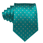 Gioele Silk Dress Tie // Emerald Green