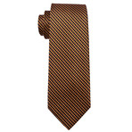 Stefano Silk Dress Tie // Orange