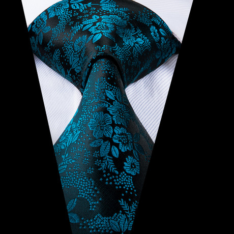 Julian Silk Dress Tie // Teal