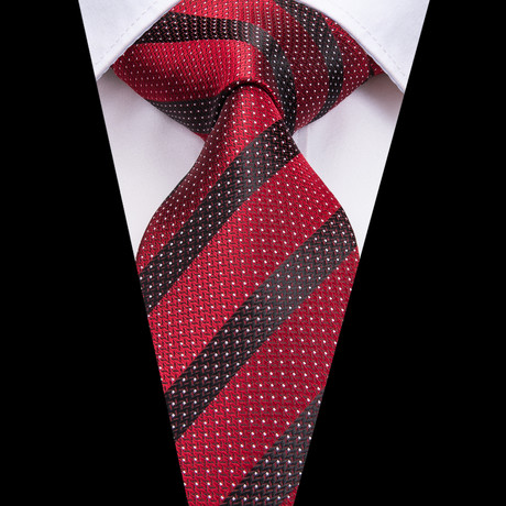 Othello Silk Dress Tie // Red