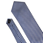 Giulio Silk Dress Tie // Blue