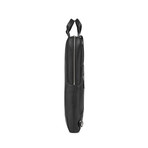 Classic Leather Device Bag Vertical // Black