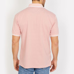 Evan Polo Button Up Shirt // Apricot (Small)