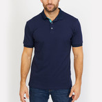 Colton Polo Button Up Shirt // Royal Blue (Small)