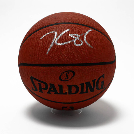 Kevin Durant Autographed Spalding NBA Official Game Basketball: PSA