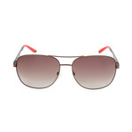 Men's 8015S Sunglasses // Semi-Matte Brown