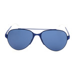 Unisex 113S Sunglasses // Matte Blue