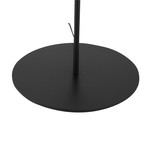 Spokes // Small Round Floor Lamp // Satin Nickel