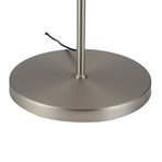 Laurel Accent Floor Lamp (Satin Nickel)
