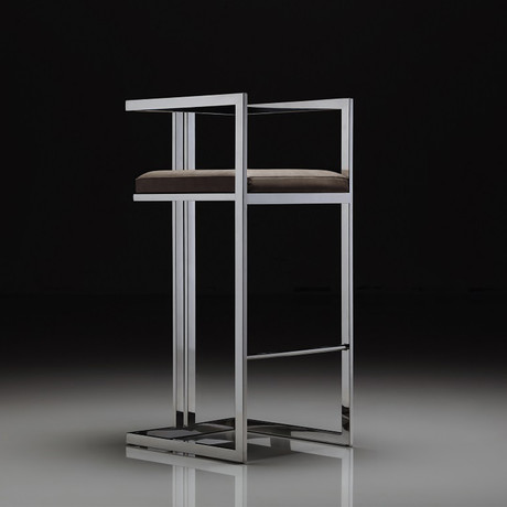 Luxe Collection // Bar Stool (Taupe)