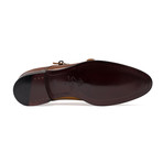 Gaudi Monk Strap Shoe // Chestnut (UK: 7)