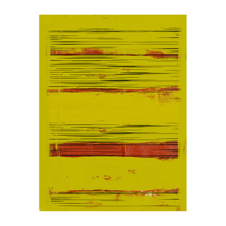 Abstract Study (Yellow + Red)