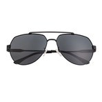 Costa Polarized Sunglasses // Black Frame + Black Lens