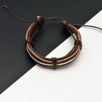 Isaac Bracelet // Black + Brown
