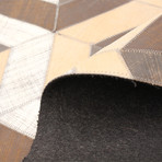 Sara // Cowhide Patchwork Rug