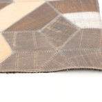 Sara // Cowhide Patchwork Rug