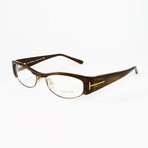 Women's FT5076V Optical Frames // Brown