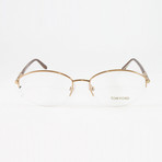 Women's FT5235V Optical Frames // Gold