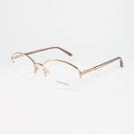 Women's FT5235V Optical Frames // Gold