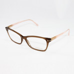 Women's FT5357 Optical Frames // Brown Crystal