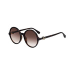 Fendi // Women's Sunglasses // Dark Havana + Brown