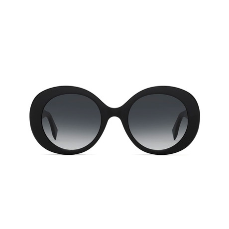 Fendi Women's Sunglasses // Black + Dark Gray II