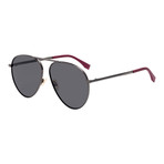 Fendi Men's Sunglasses // Dark Gray + Gray