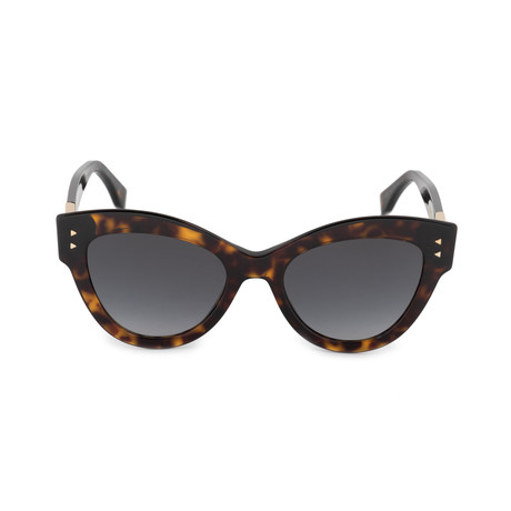 Fendi Women's Sunglasses // Gray + Dark Gray Gradient