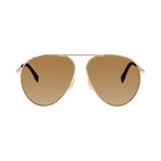 Fendi Men's Sunglasses // Gold + Brown