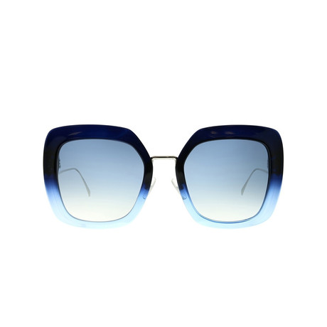 Fendi Women's Sunglasses // Blue + Blue