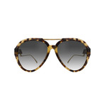 Fendi // Women's Sunglasses V2 // Dark Havana + Dark Gray Gradient