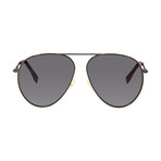 Fendi Men's Sunglasses // Dark Gray + Gray