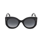 Fendi Women's Sunglasses // Black + Dark Gray