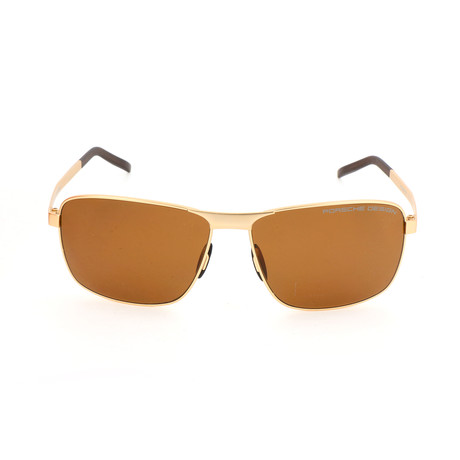 Men's P8643 Sunglasses // Gold