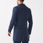 Francesco Wool Coat // Dark Blue (Euro: 56)