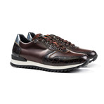 Italo Low Top Running Sneaker // Coffee (Euro: 42)