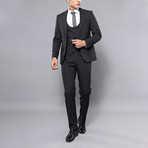Joseph 3-Piece Slim Fit Suit // Smoked (Euro: 48)