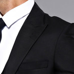 Jose 3-Piece Slim Fit Suit // Black (Euro: 48)