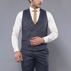 Cale 3-Piece Slim Fit Suit // Navy (Euro: 54)